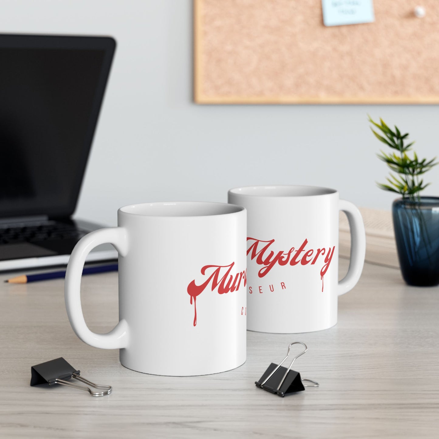 Murder Mystery Connoisseur Ceramic Mug