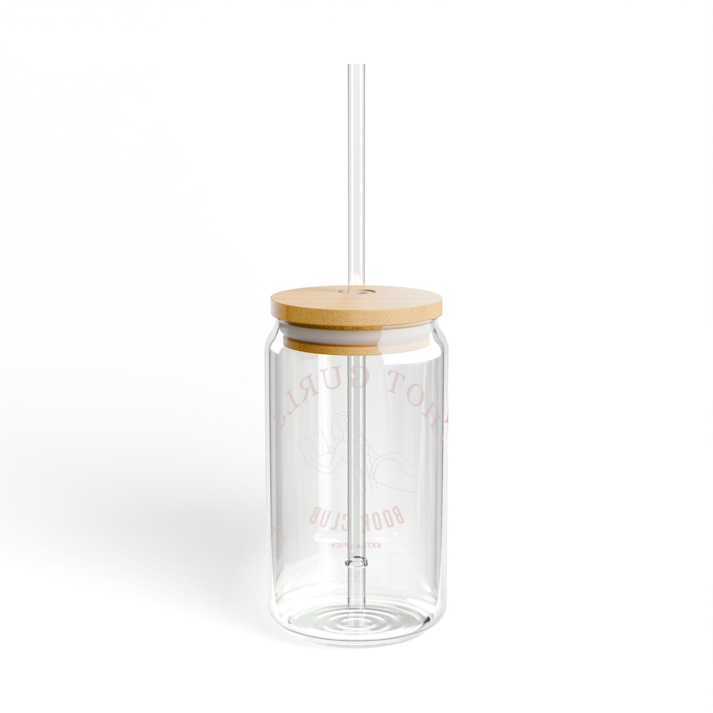 Hot Gurls Book Club : Extra Spicy! Sipper Glass, 16oz