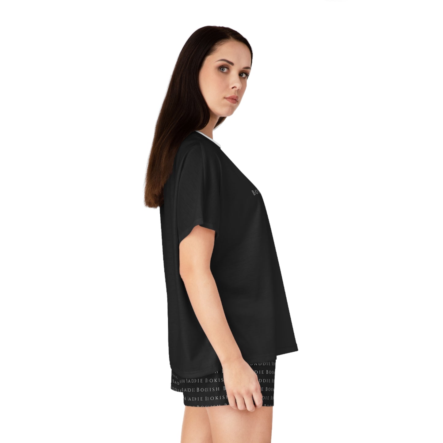 Bookish Baddie Women's Short Pajama Set (AOP)