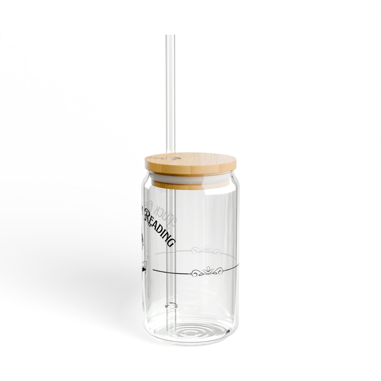 'Fuck off I'm reading' Sipper Glass, 16oz